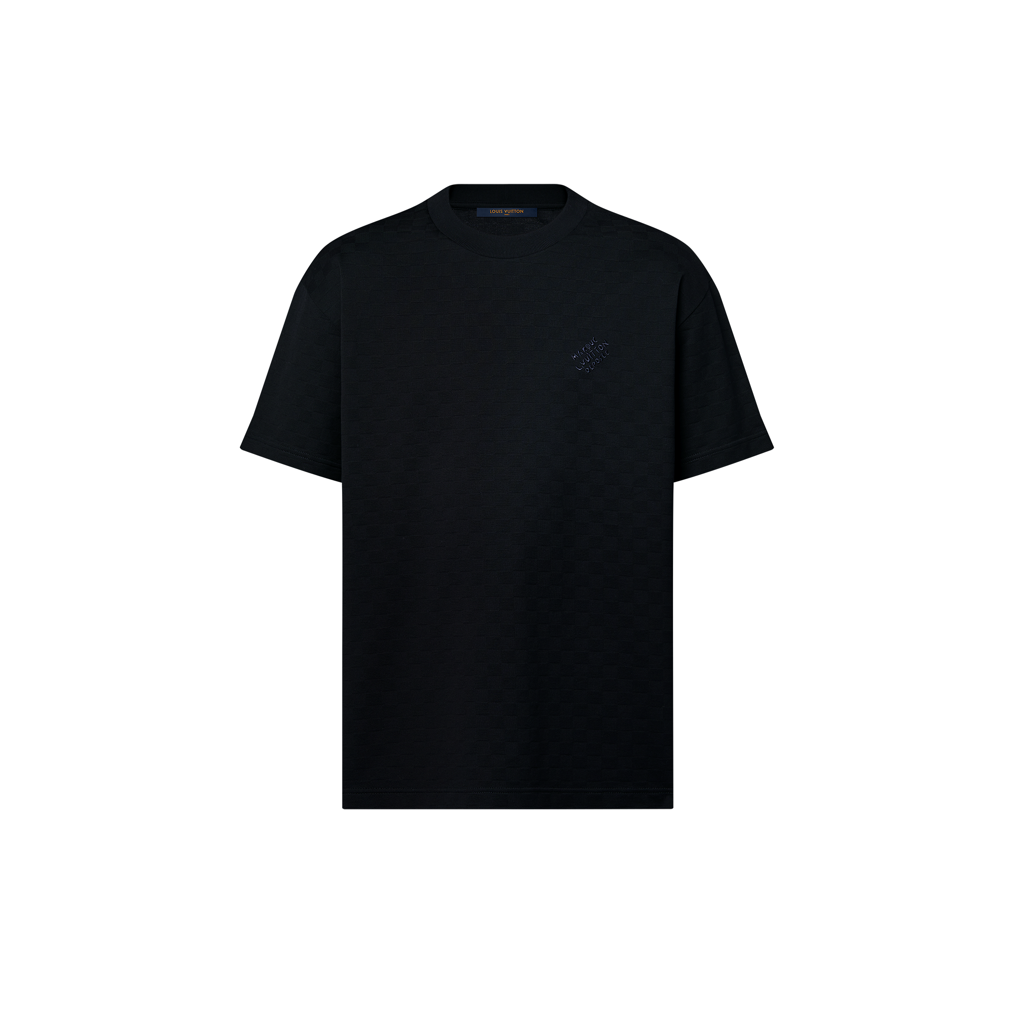 Buying Louis Vuitton Mens Tshirt black size Small